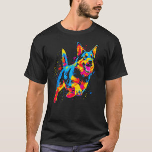Art German Shepherd T-Shirt