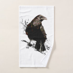 Art Graphique Raven Bird Art Faune Animal Art