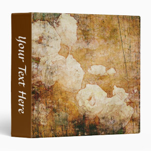 art grunge floral vintage background texture binder