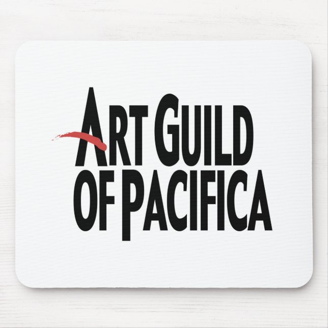 Art Guild of Pacifica Mouse Pad (Front)