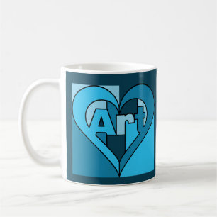 Art Heart Mug