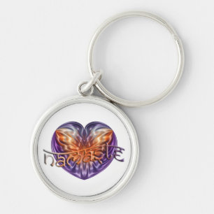 ART Heart NAMASTE Keychain