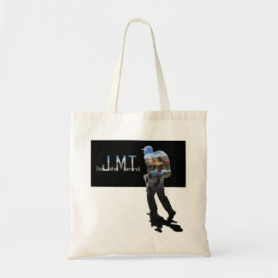 Art - Hiker Silhouette - John Muir Trail Text Tote Bag