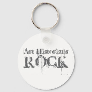 Art Historians Rock Keychain