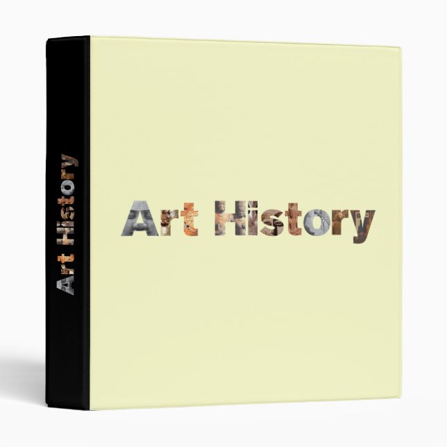 Art History Binder (Front/Spine)