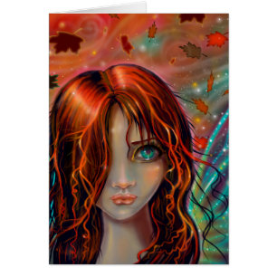 Art Imaginaire Fairy d'automne