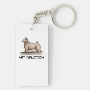 Art Infliction Keychain