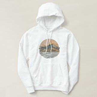Art-Inspired Hoodie Reflecting Nature’s Calm