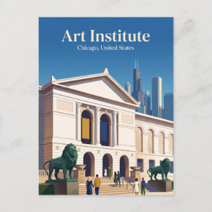 Art Institute of Chicago Illinois Postcard