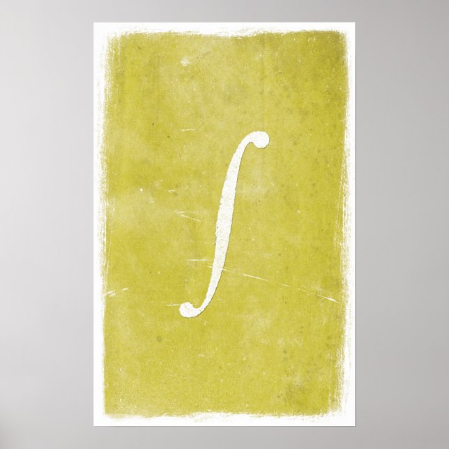 Art intégral - Affiches mathématiques (Devant)