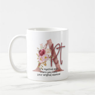 Art is a mystical path coffee mug