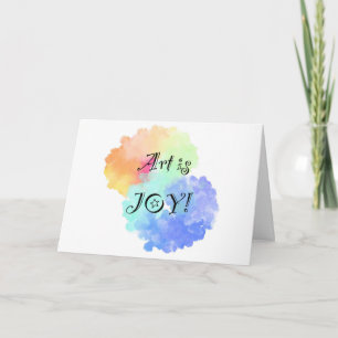 Art is Joy card