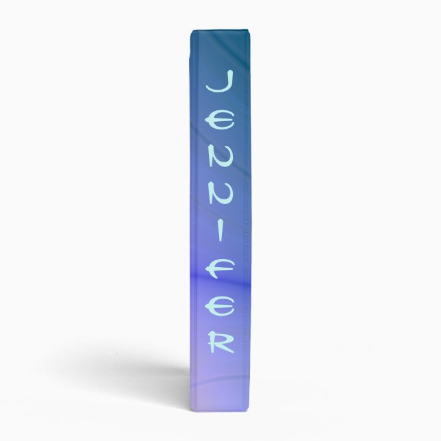 Art is Magic Personalized Artist Portfolio Binder (Spine)