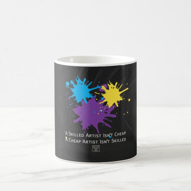 Art Isnt Cheap Coffee Mug (Center)