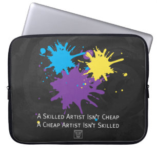 Art Isnt Cheap Laptop Sleeve