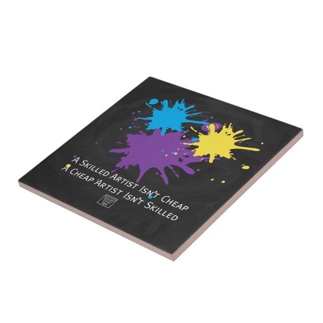 Art Isnt Cheap Tile (Side)