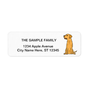 Art jaune mignon de chiot de labrador retriever