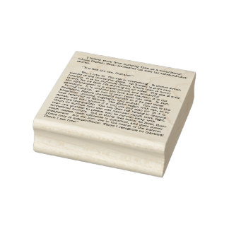 Art Journal Stamp: Captain Nemo Rubber Stamp