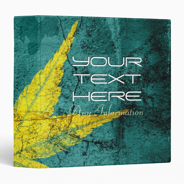 Art leaf 2 | Personalized binders (Front/Spine)