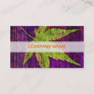Art Leaf Vintage Business Cards 5