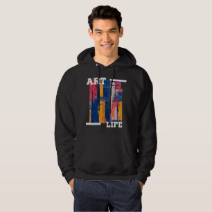 Art life hoodie