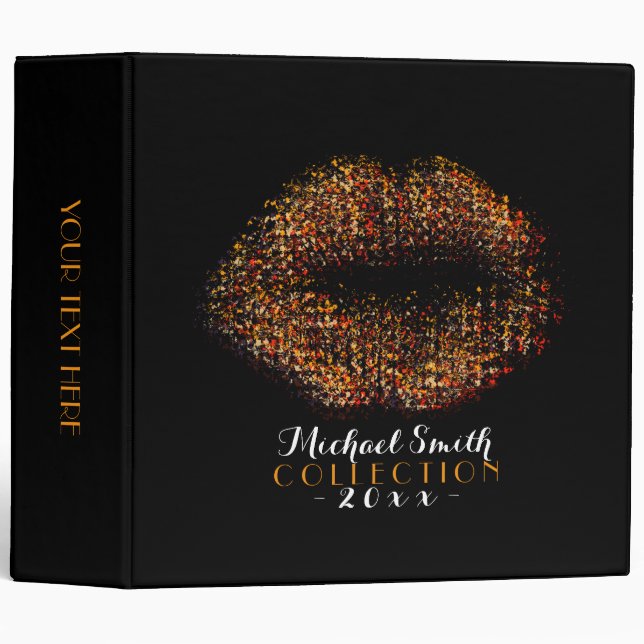 Art Lips Makeup Artist #60 Binder (Front/Spine)