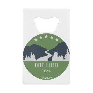 Art Loeb Trail North Carolina Credit Card Bottle Opener