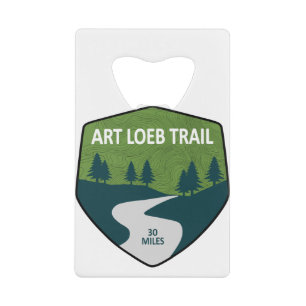 Art Loeb Trail North Carolina Credit Card Bottle Opener