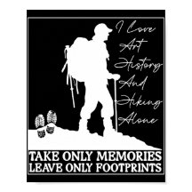 Art Lover Hiking Inspirational Quote