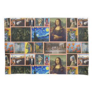 Art Masterpieces, Tan Pillowcase