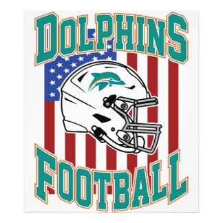 Art - Miami Dolphins Classic Photo Print