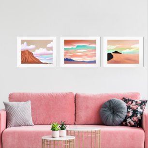 Art minimaliste du désert du sud-ouest