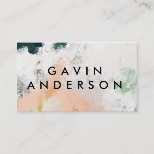 Art moderne Carte de visite Abstrait