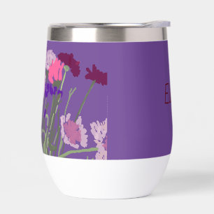 Art moderne Fleurs sauvages colorés heureux +Perso