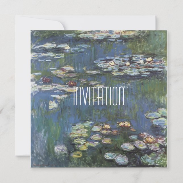 Art Monet Classic Invitation (Devant)