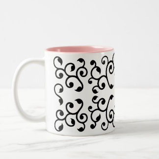 art Moroccan stencil mugs