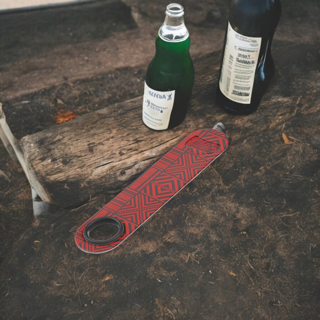 Art Motif tribal rouge (Bottle Openers)