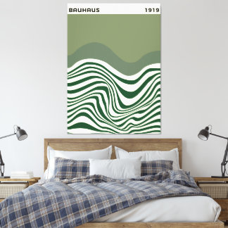 Art mural abstrait Bauhaus, décoration intérieure,