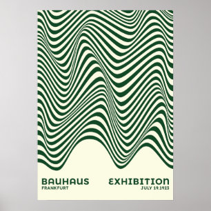 Art mural abstrait Bauhaus, pour décoration intéri
