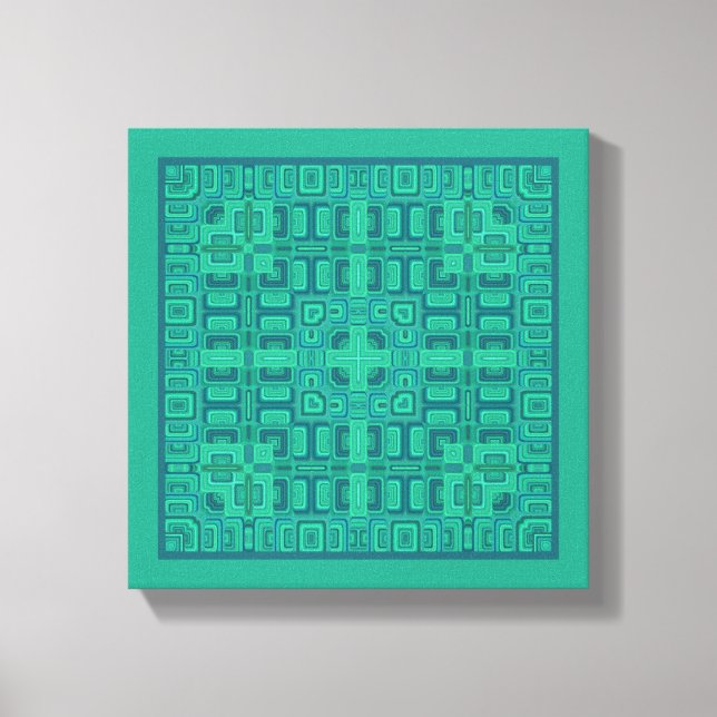 Art mural Abstrait Symmetrix Living (Recto)