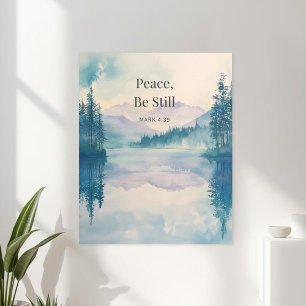 Art mural de la Parole de paix – Marc 4:39