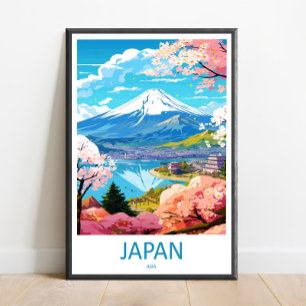 Art mural de voyage au Japon Décoration murale jap