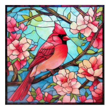 Beau Cardinal Red Bird