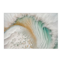 Impression acrylique Abstraite série d'ondes