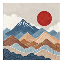 Mountains Sunset Beauty