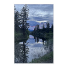 Paradis, Montana Twilight