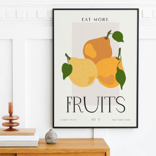 Art mural moderne de cuisine de poire Série du mar