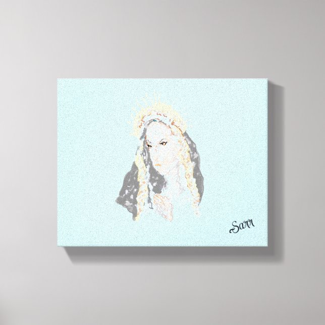 Art mural : Vierge Marie (Recto)