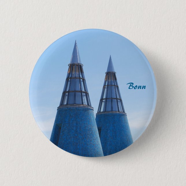 Art Museum Bonn 2 Inch Round Button (Front)