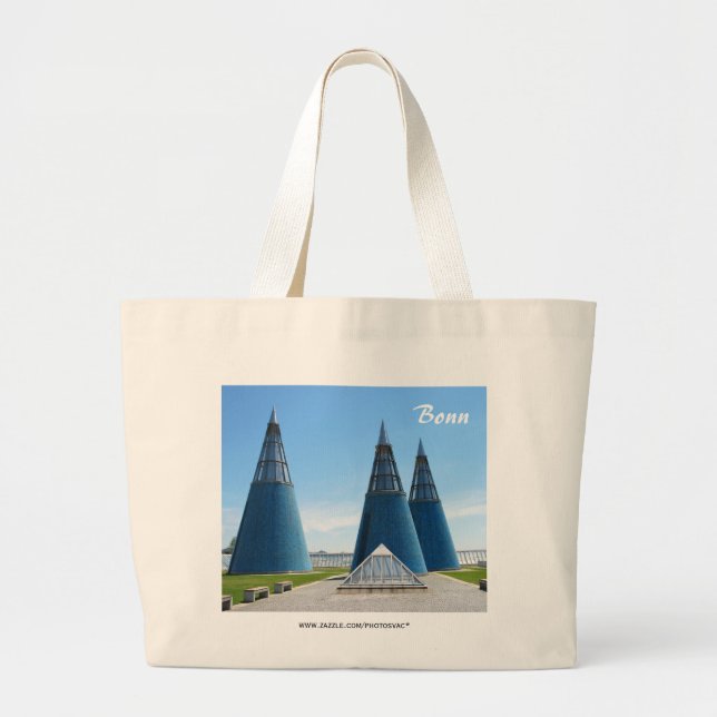 Art Museum Large Tote Bag (Front)